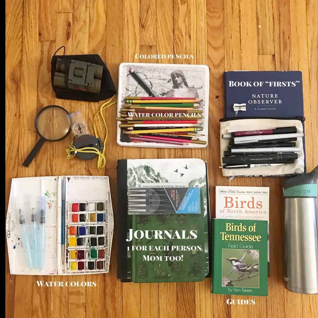 Nature Journaling Supplies What You Need in Your Bag Now Joanna Overly