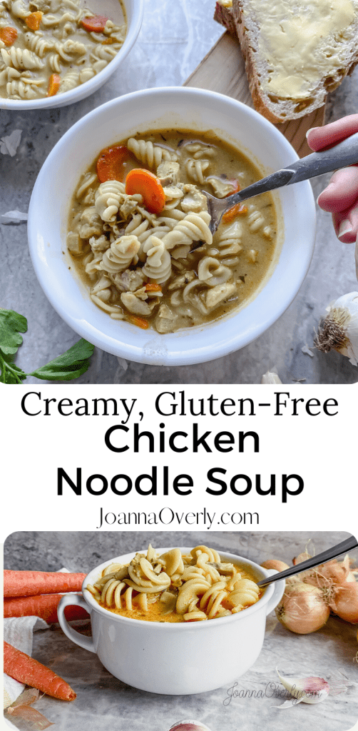 Instant Pot Chicken Noodle Soup [Gluten Free] - Confessions of a