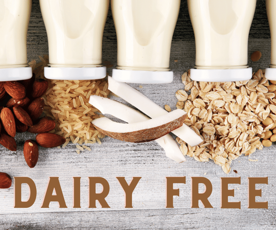 Dairy Ingredient List for Shopping Dairy Free