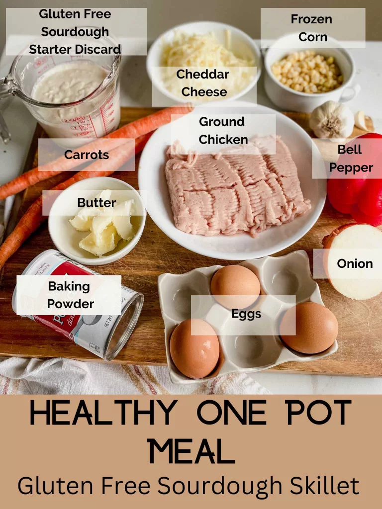 ingredients for healthy on pot meal