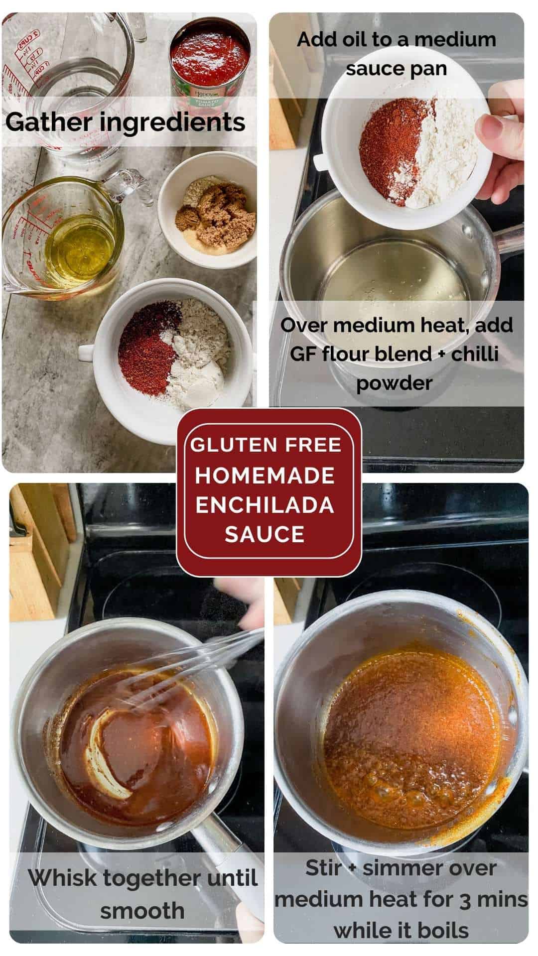 Easy Homemade Red Gluten Free Enchilada Sauce Recipe Joanna Overly