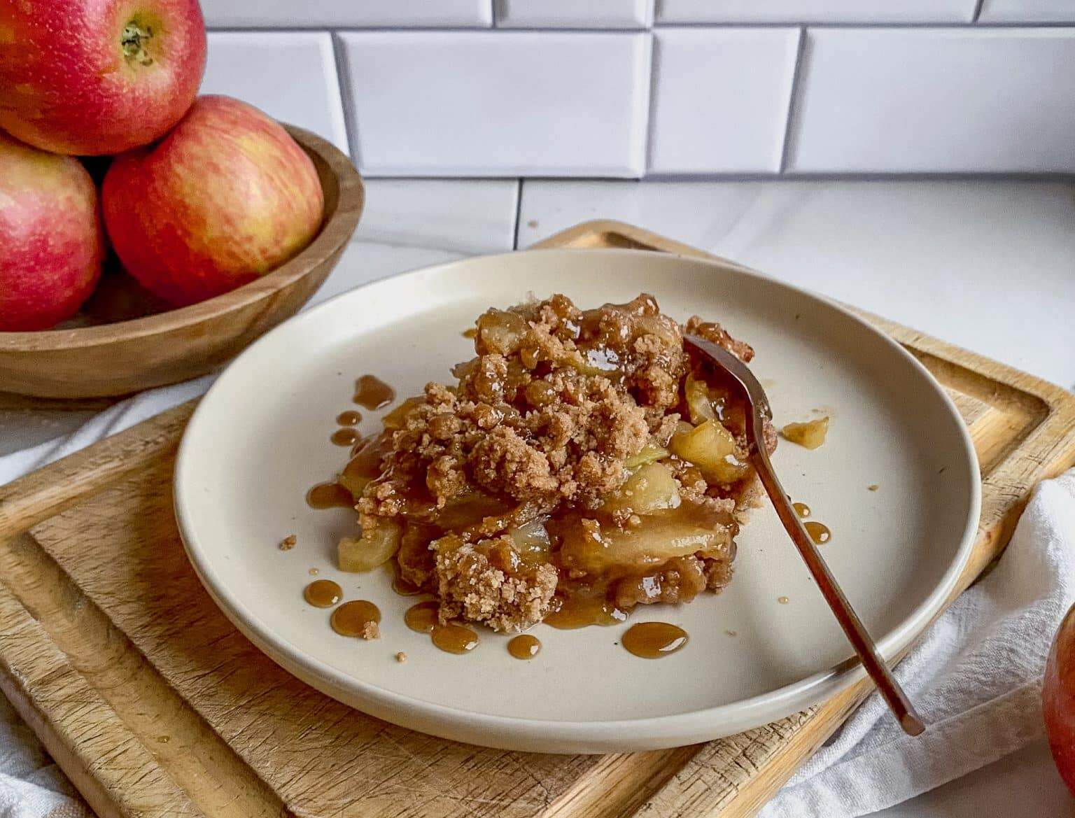 Easy Gluten-Free Apple Crisp Without Oats: Streusel Crumble - Joanna Overly