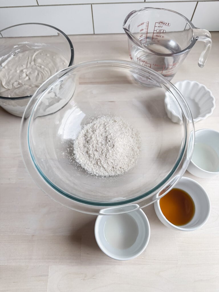 bowl of dry whole psyllium husk